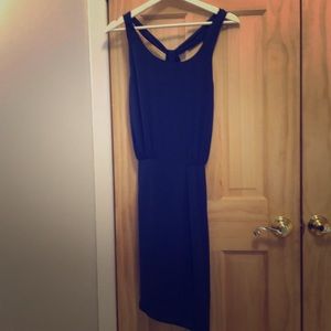 Navy open back stunning Elizabeth & James Dress!